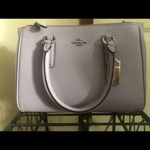 NWT COACH Mini Surrey Carryall in Lilac.